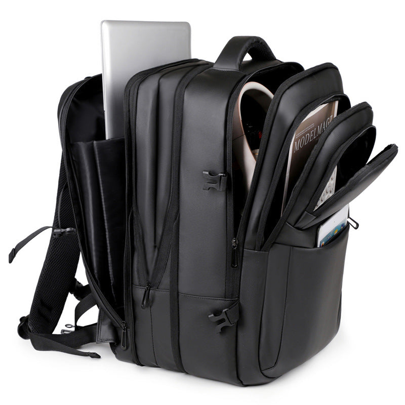 Vielseitiger Rucksack mit organisiertem Fächerdesign