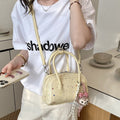 Damen Mini Handtasche mit buntem Sternmotiv
