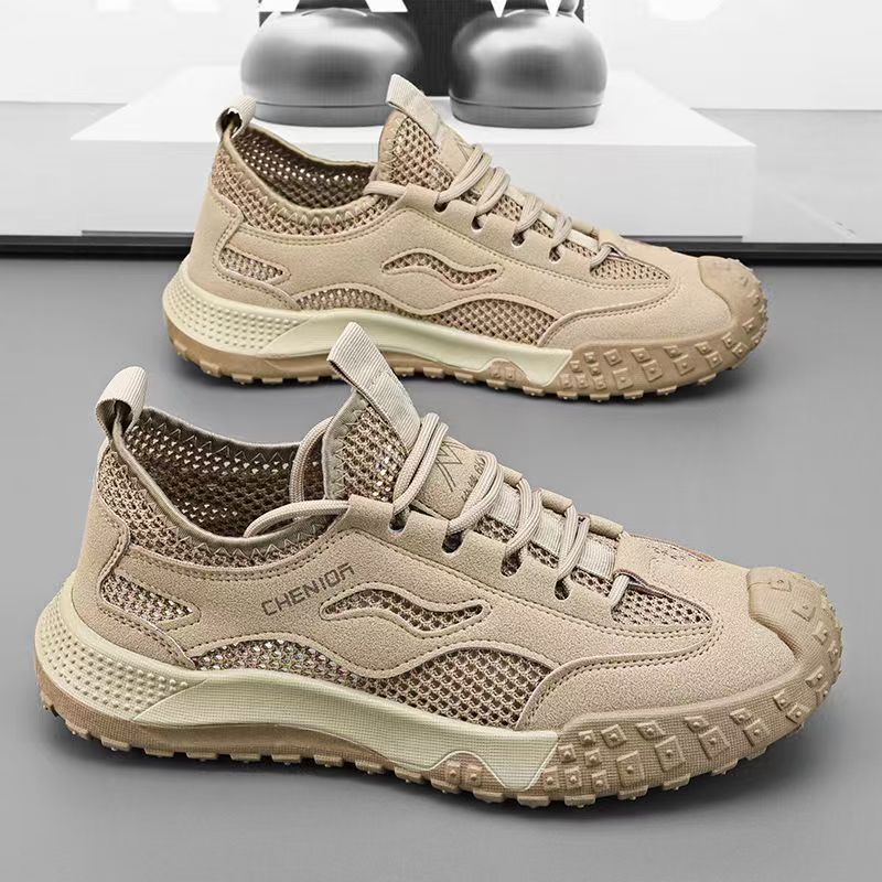Frauen Sport Trail Sneakers mit rutschfester Sohle und atmungsaktiver Mesh-Konstruktion