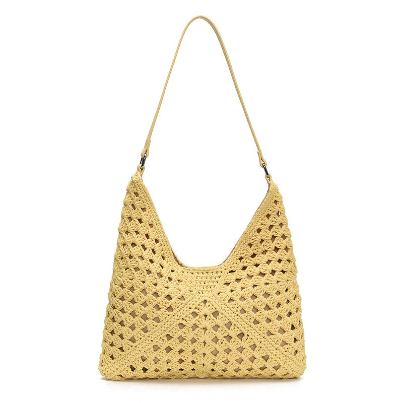 Damen Häkeltasche mit ergonomischem Schulterriemen
