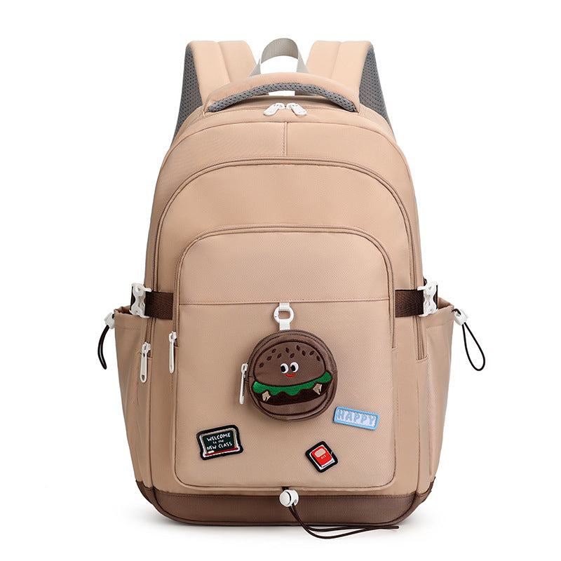 Verspielter Schulrucksack