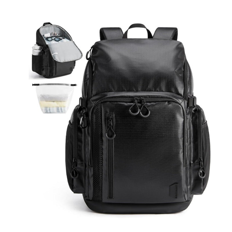 Multifunktionaler Rucksack mit isoliertem Innenfach und spezieller Fächerorganisation