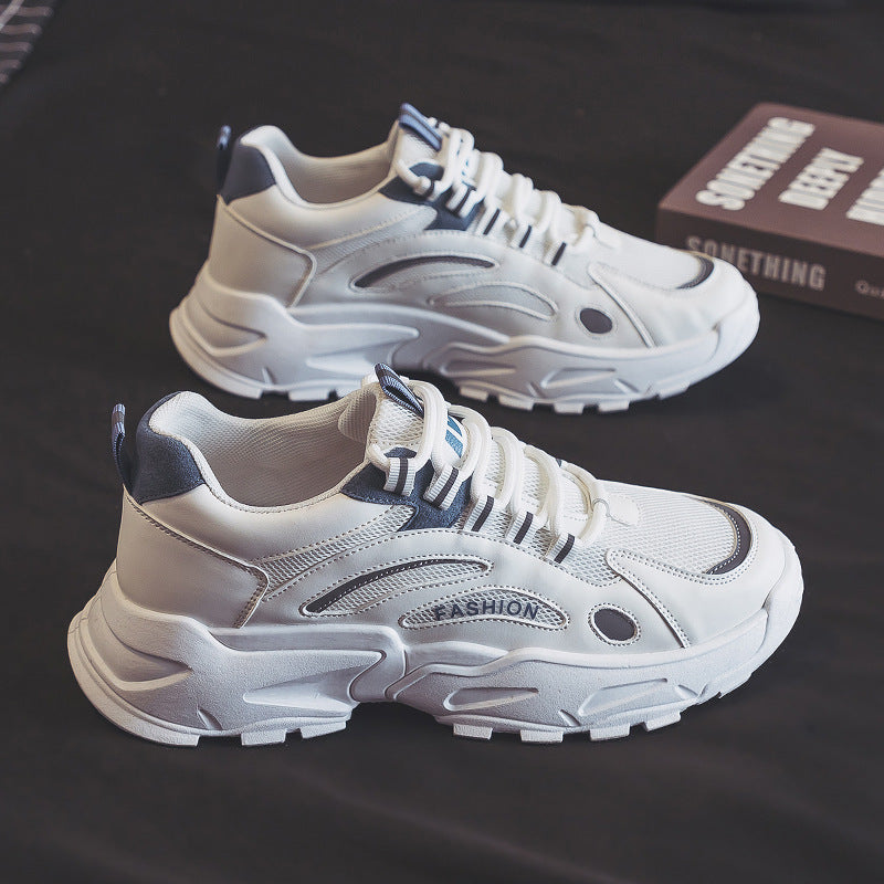 Damen Sportschuhe mit atmungsaktiven Mesh-Einsätzen und markanter Sohlenkonstruktion
