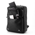 Stylische Leder Rucksack Emma Tasche