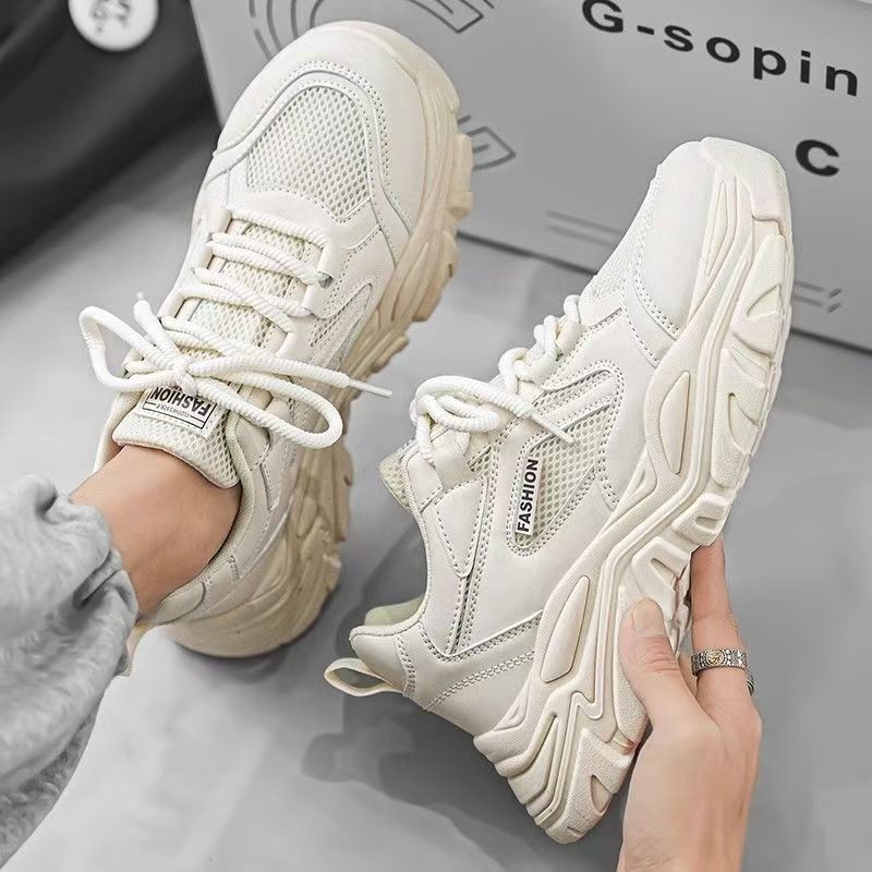 Damen Sportliche Sneakers mit Robustem Design und Atmungsaktiven Einsätzen