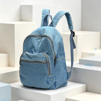 Lässiger Denim Rucksack