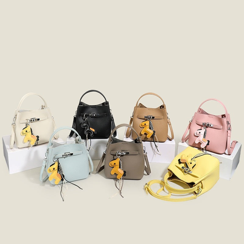 Damen Mini-Crossbody-Tasche mit verspieltem Design und süßem Charm