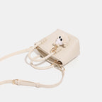 Damen Mini-Handtasche mit verspieltem Ketten-Anhänger