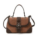 Praktische Schultertasche für Frauen aus hochwertigem synthetischem Leder