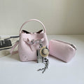 Damen stylische Mini-Bucket-Bag mit herausnehmbarem Kosmetiktäschchen