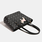 Damen Freizeit Tote Bag mit verspieltem Design und abnehmbarem Anhänger