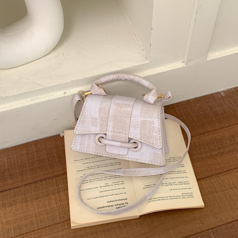 Frauen elegante Mini-Handtasche mit strukturiertem Design