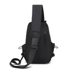 Kompakte Sling-Rucksack mit mehreren Stauraumfächern