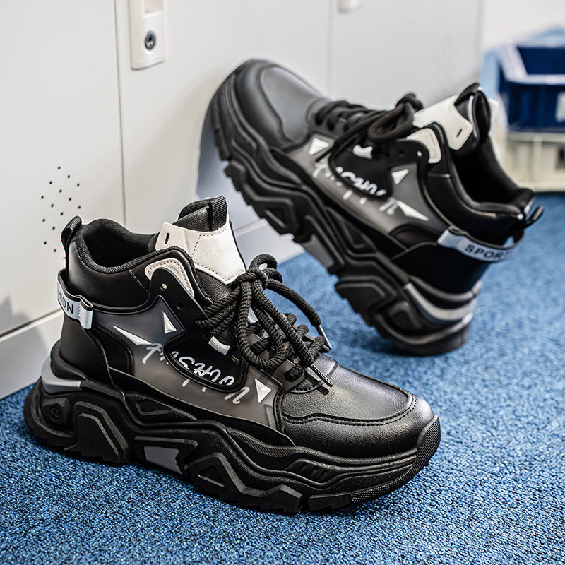 Modeschuh High-Top Sneakers für Damen mit innovativem Design und stabilem Sohlen