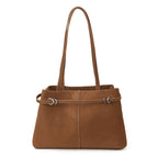 Damen Tote Bag aus hochwertigem synthetischem Leder mit elegantem Schultergurt