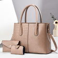 Damentasche mit abnehmbaren Accessoires