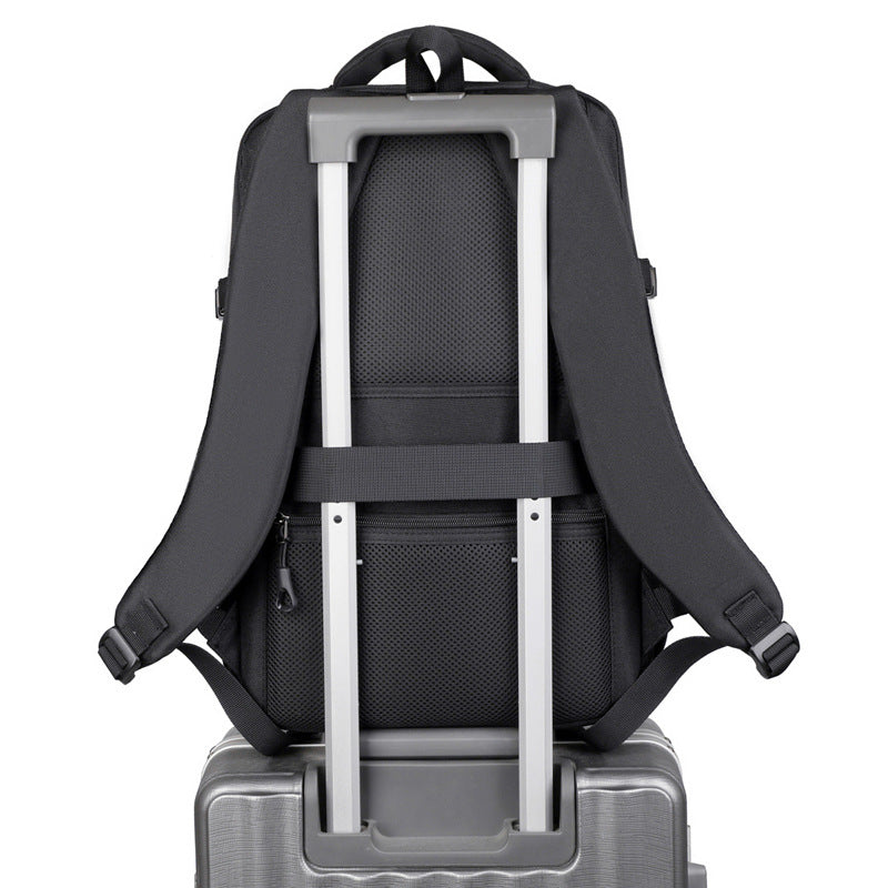 Eleganter Laptop-Rucksack mit vielseitigen Fächern und ergonomischem Design