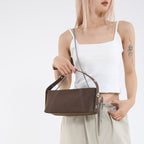 Stylische Mini-Handtasche für Frauen mit Kettenriemen