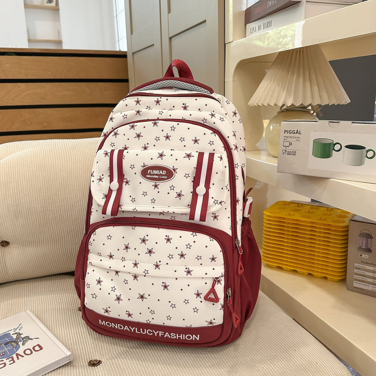 Stern-Muster Multi-Funktions-Rucksack