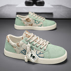Damen Fashion Sneakers mit einzigartigem Textildesign