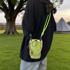 Damen multifunktionale Mini-Crossbody-Tasche aus strapazierfähigem Material mit verstellbarem Schultergurt