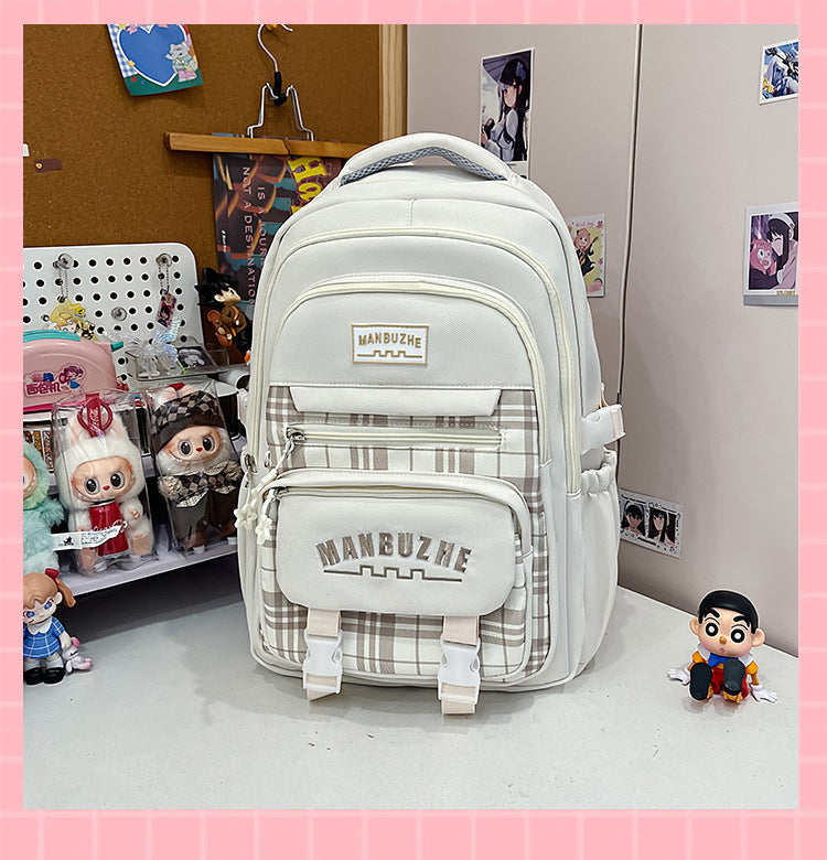 Lässiger leichter Schulrucksack