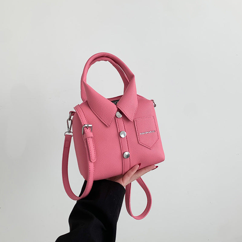 Damen Mini-Handtasche im Cam design mit verstellbarem Schultergurt