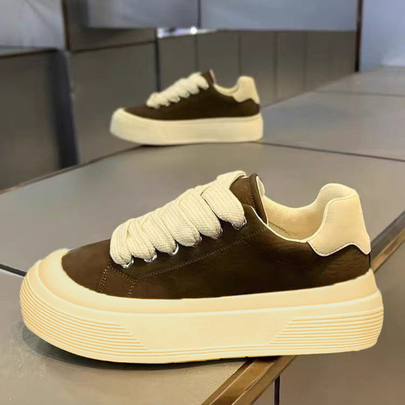 Damen Trendige Sneakers mit verstärktem Fersenbereich und rutschfester Sohle