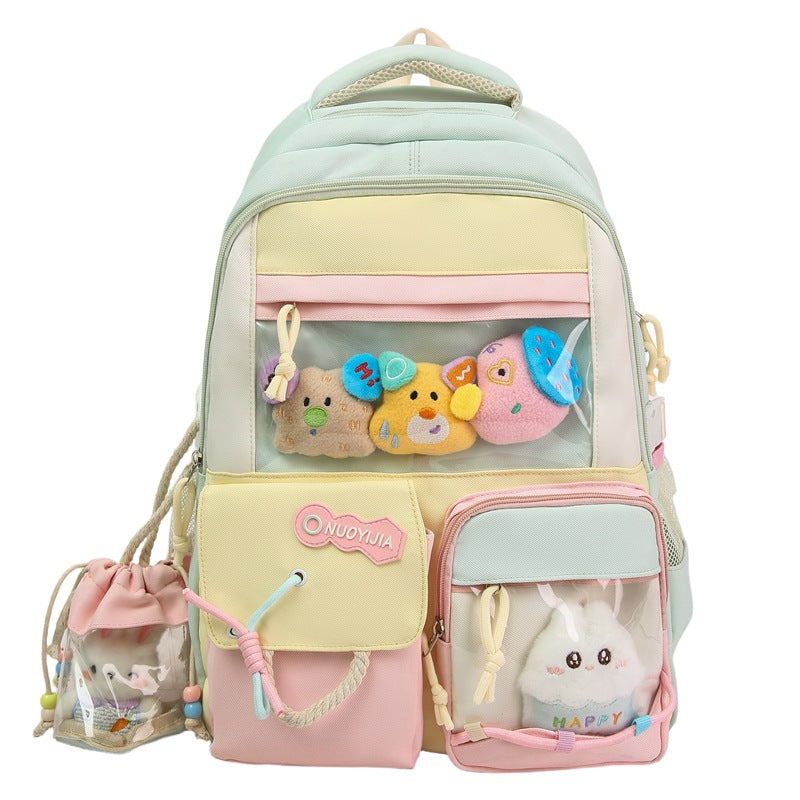 Niedlicher tierisches Multi-Taschen Schulranzen