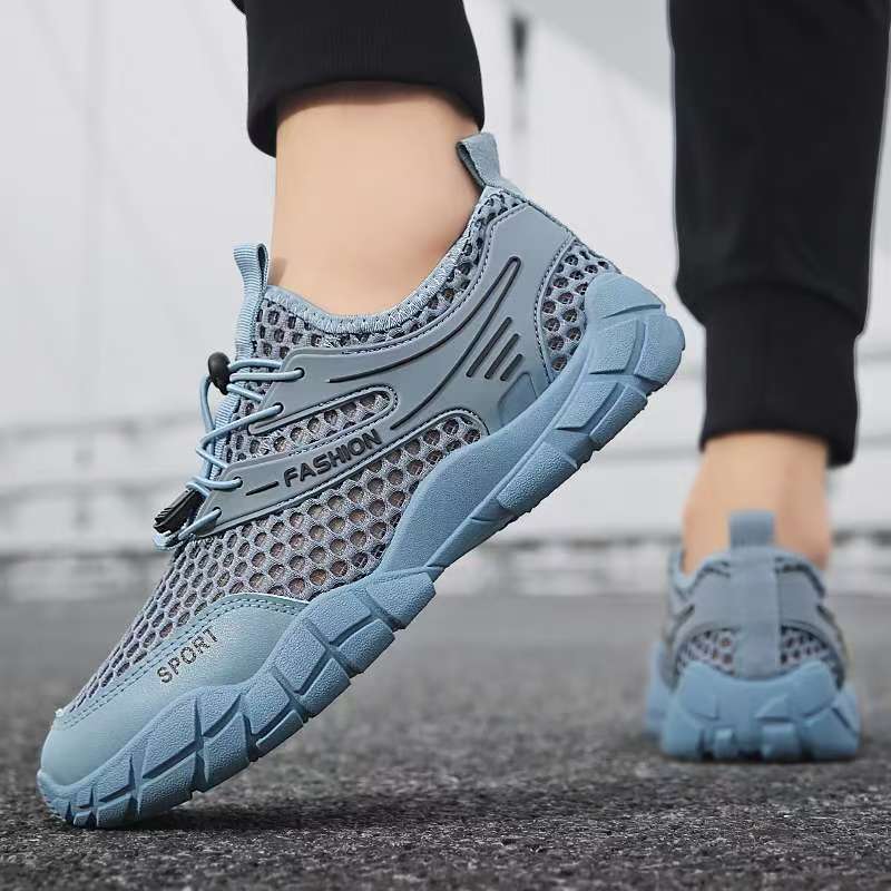 Damen Atmungsaktive Laufschuhe mit flexiblem Netzobermaterial und rutschfester Sohle