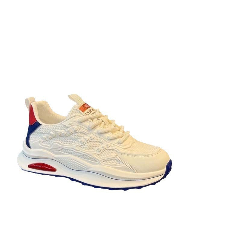 Damen Sportliche Air-Cushion Sneaker mit atmungsaktivem Mesh-Obermaterial