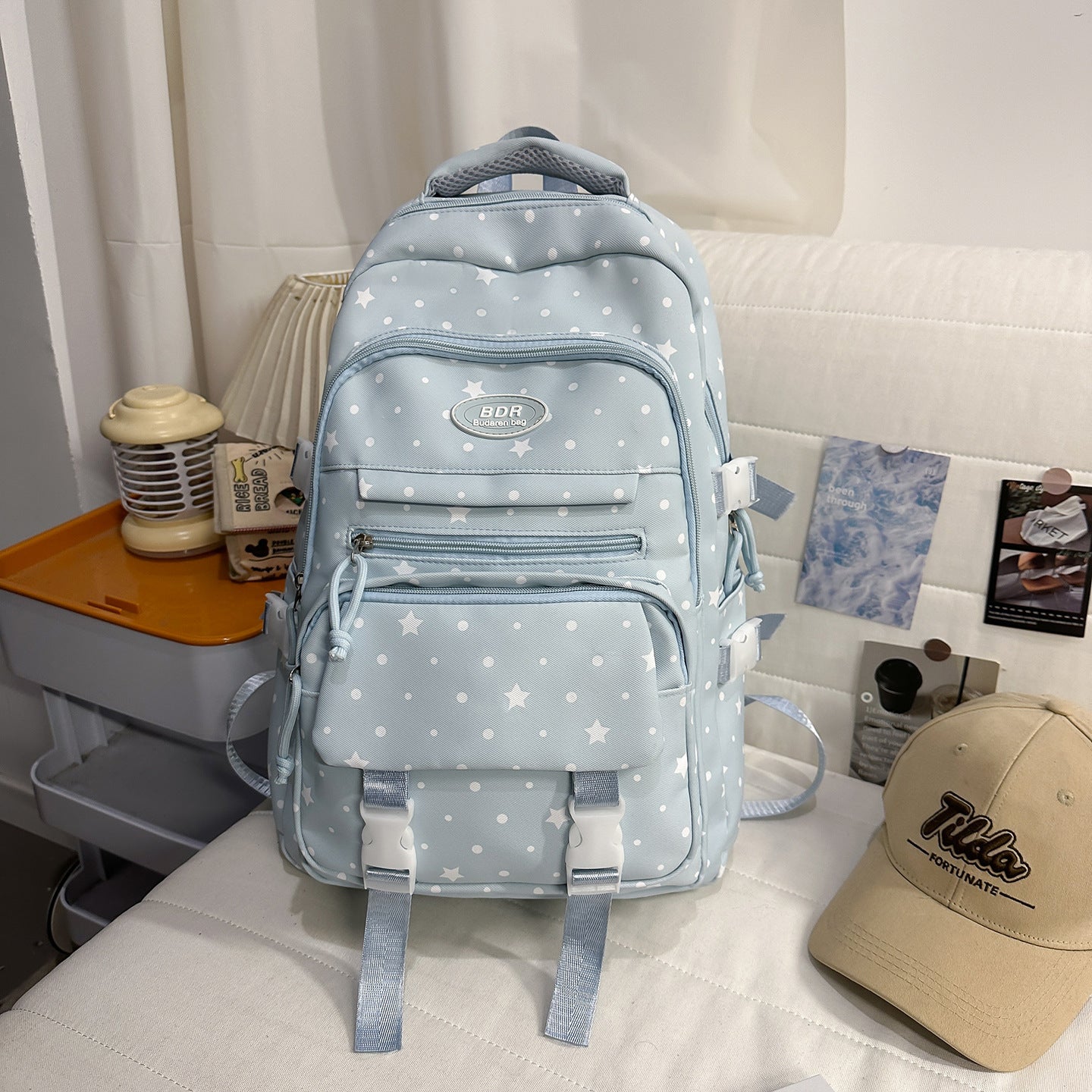 Sternmuster Multi-Compartt Rucksack