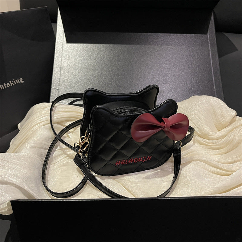 Damen Mini-Handtasche mit schickem Schleifenakzent