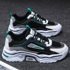 Damen Sport-Laufsneaker mit stabiler Sohle und atmungsaktiver Mesh-Struktur