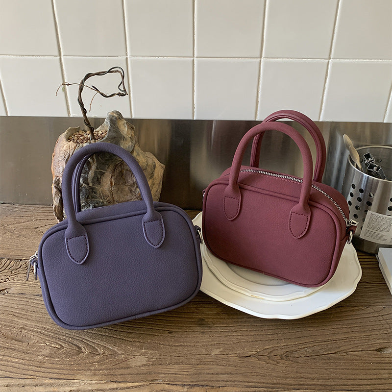 Damen Mini-Handtasche mit abnehmbarem Schultergurt und elegantem Design
