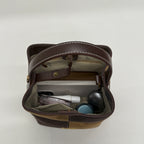 Damen Mini-Hobo-Tasche aus hochwertigem Wildleder mit dekorativen Nähten