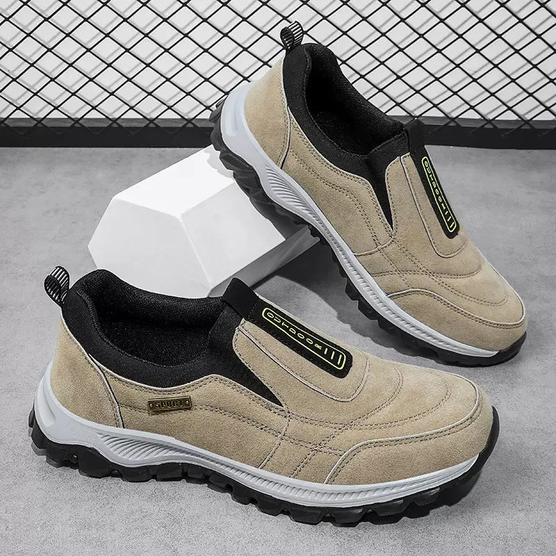 Damen Freizeit Slip-On Sneaker mit atmungsaktivem Obermaterial und rutschfester Sohle