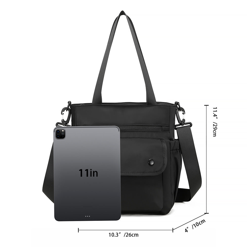 Kompakte Utility Schultertasche Emma Tasche