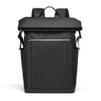 Rucksack mit zweifarbigen Design und vielen Fächern