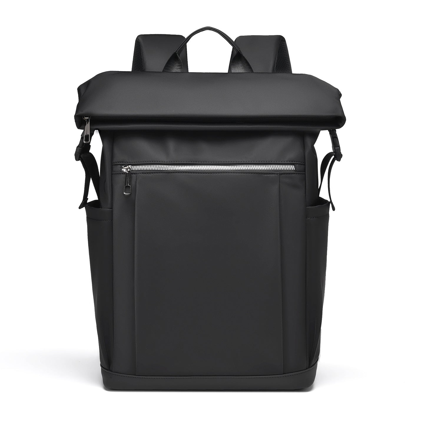 Rucksack mit zweifarbigen Design und vielen Fächern