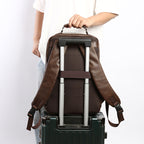 Schlanker strukturierter Rucksack Emma Tasche