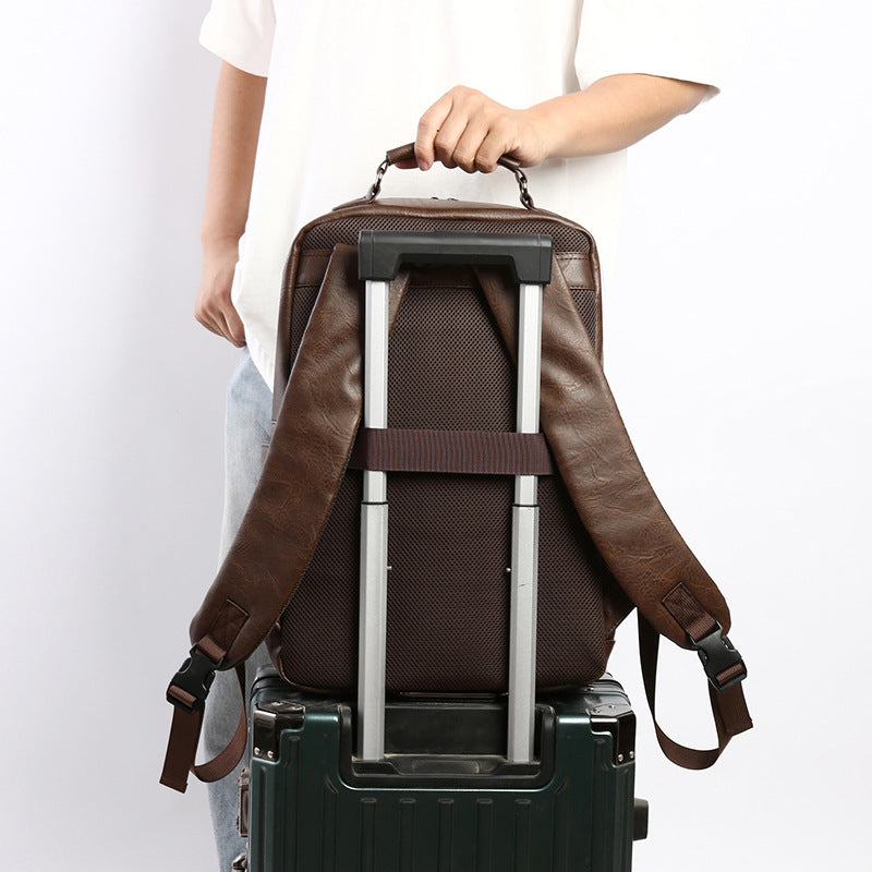 Schlanker strukturierter Rucksack Emma Tasche