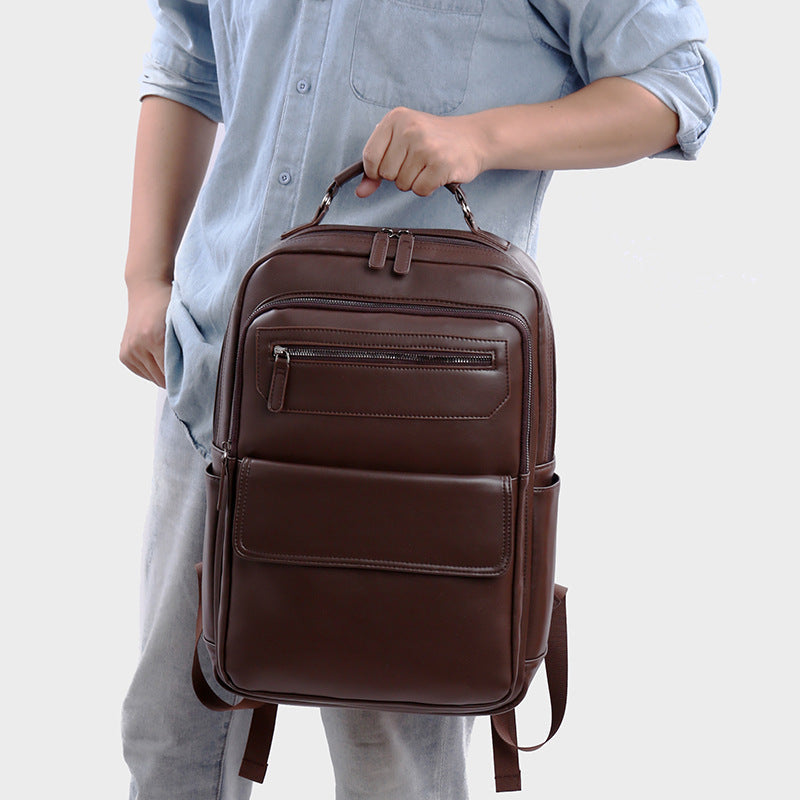 Executive Leder Rucksack Emma Tasche