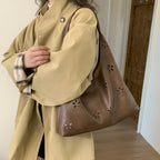 Damen Hobo Tasche mit floralem Design und praktischem Mini-Organizer