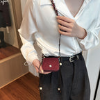 Damen Mini-Handtasche mit verstellbarem Kettenriemen und anpassbarem Design