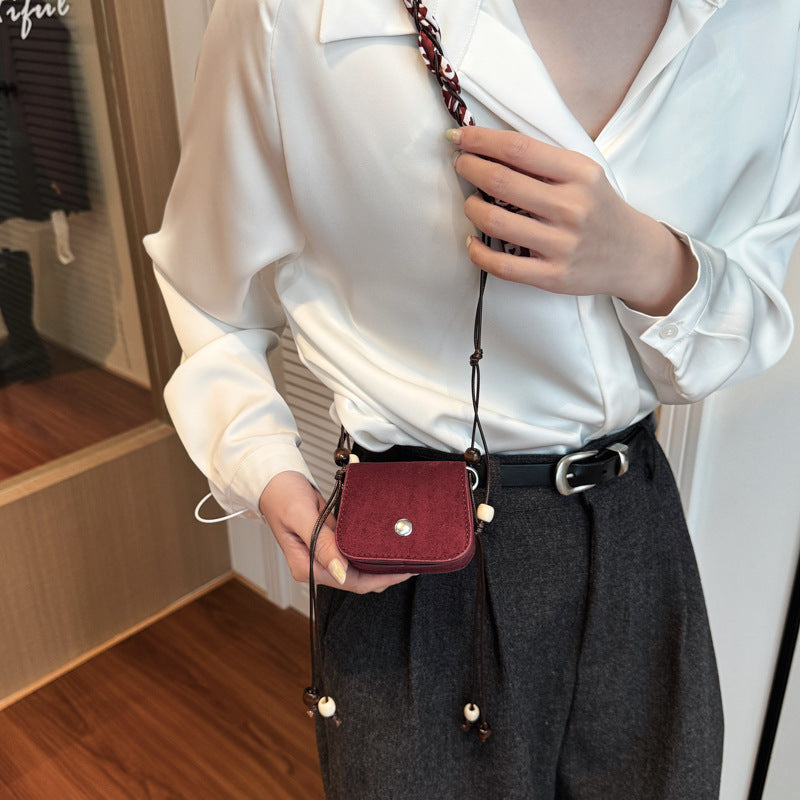 Damen Mini-Handtasche mit verstellbarem Kettenriemen und anpassbarem Design