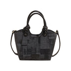 Damen Mini-Handtasche mit modischer Stern-Schlüsselanhänger