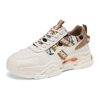Chunky Sport Sneaker für Damen mit buntem Design und atmungsaktiven Einsätzen