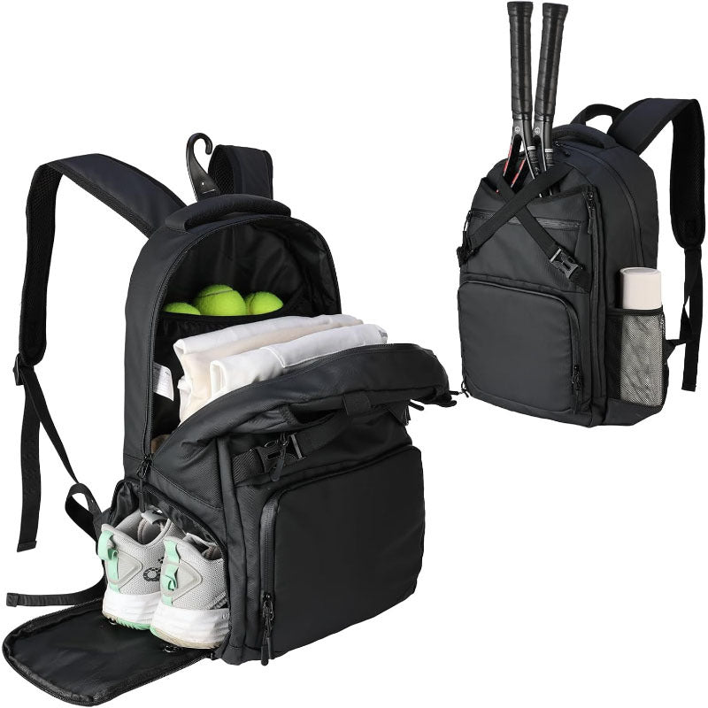 Sportlicher Rucksack mit separatem Schuhfach und multifunktionalen Taschen