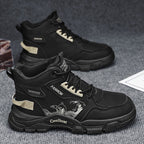 Damen High-Top Sneakers mit atmungsaktivem Obermaterial und rutschfester Sohle